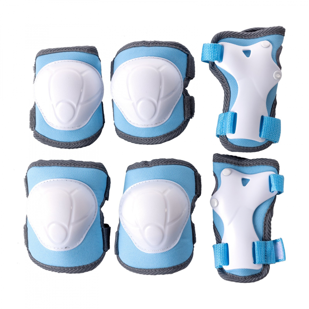 Set 6 Protectii Sport Yvolution Blue 3-5 Ani - imagine 3