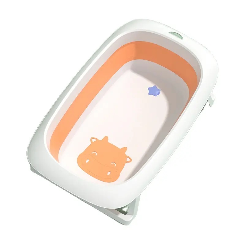 Cadita Pliabila Little Mom Happy Cow, 82x51cm - imagine 11