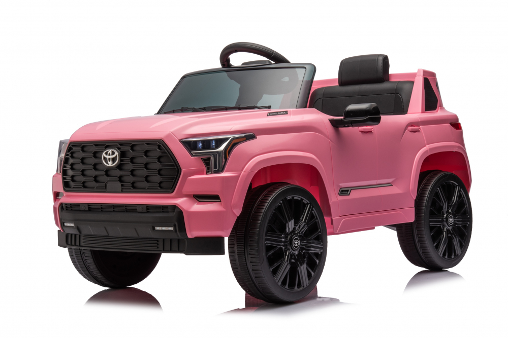 Toyota Sequoia Pink 50W - Masinuta Electrica Copii - imagine 4
