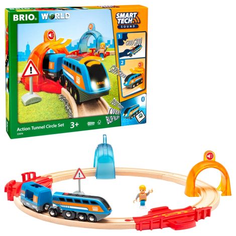 Set Tren BRIO NFC Inteligent - Jucării Lemn - imagine 2