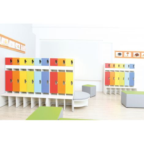 Set Vestiare Chameleon 6 Alb Moje Bambino - imagine 5