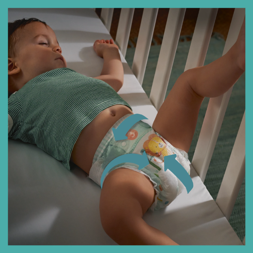 Scutece Pampers Active Baby Jumbo Nr.3, 70 buc - imagine 7