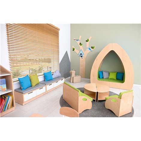 Sezut Frank Verde Lime Moje Bambino | Spumă Confortabilă - imagine 2