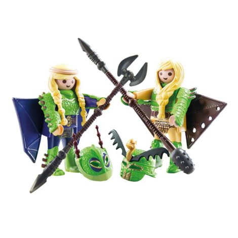 Playmobil Raffnut și Taffnut - Costume de Zbor Dragons - imagine 2
