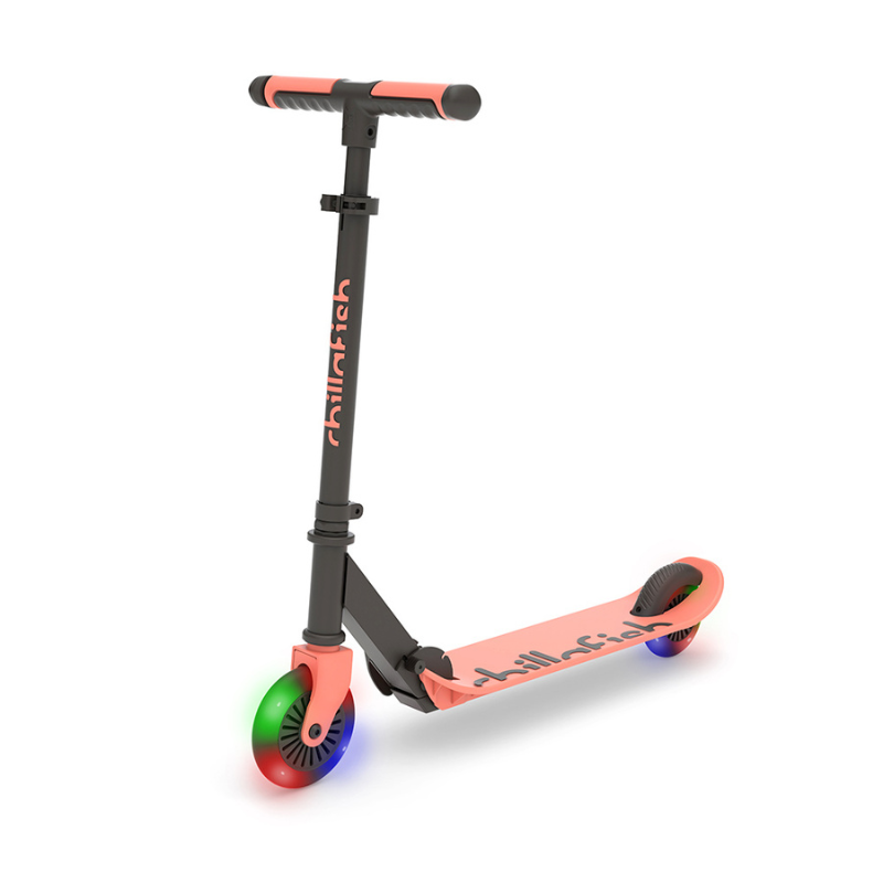 Trotineta Chillafish Flexxi Glow LED Flamingo - imagine 9