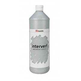 Gouache Argintiu cu Sclipici Heutink 1L