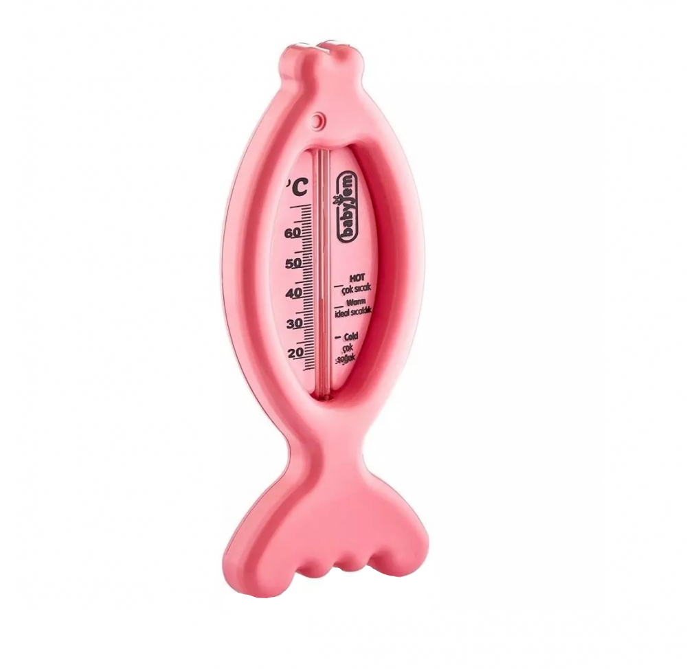 Termometru Baie BabyJem Fish Pink | Siguranta Bebe - imagine 2
