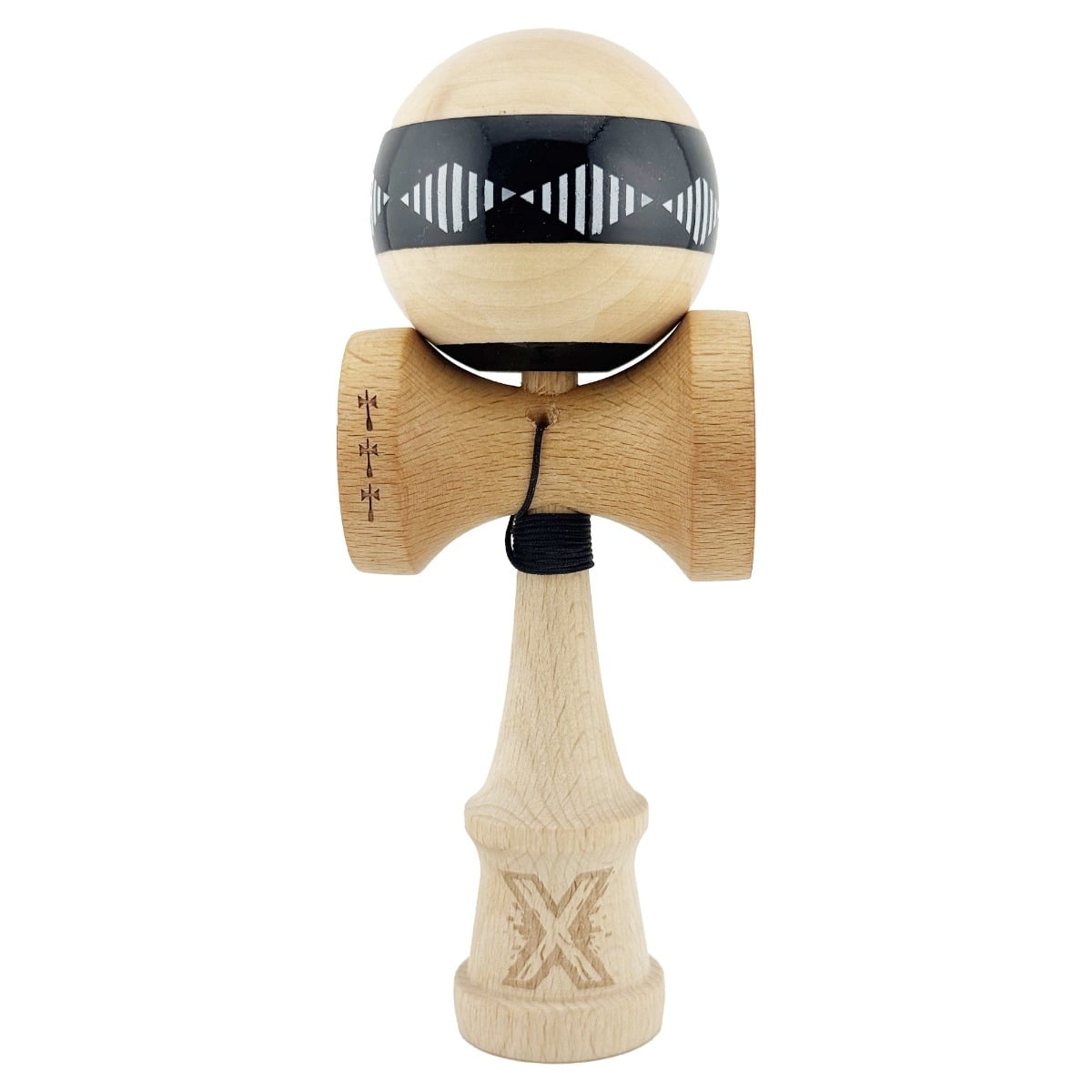Kendama X Super Sticky - Trick-uri Profesionale 18cm