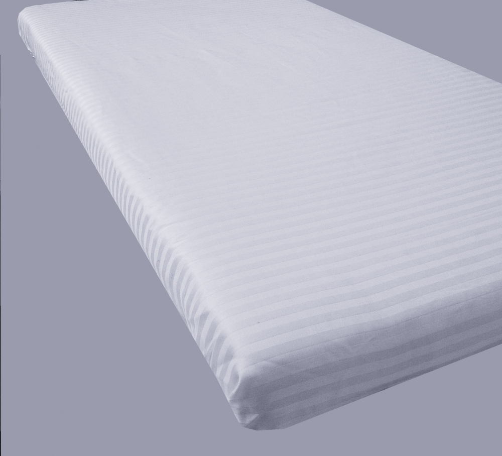 Cearsaf Damasc Deseda, Elastic Rotativ, Bumbac 100%