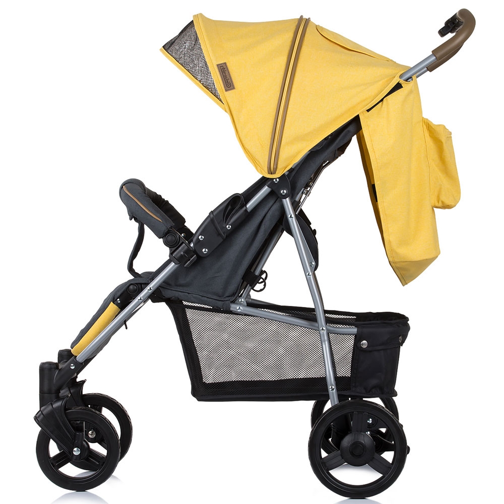 Carucior Sport Chipolino Mixie Banana, Husa Picioare - imagine 3