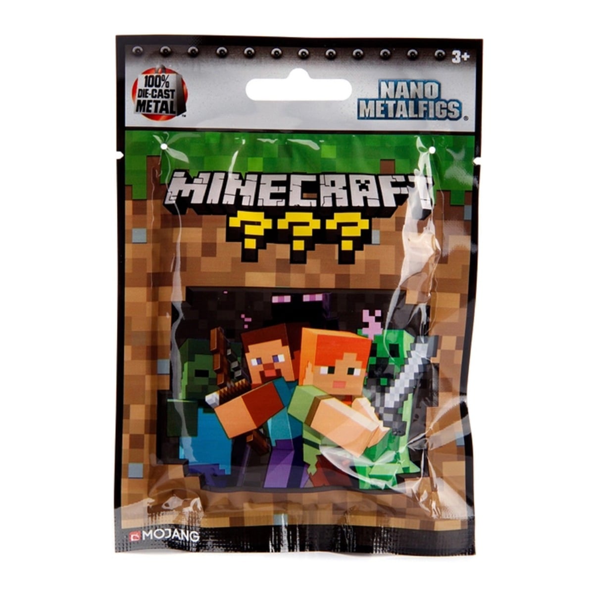 Figurina Metal Minecraft Jada - Surpriza Nano