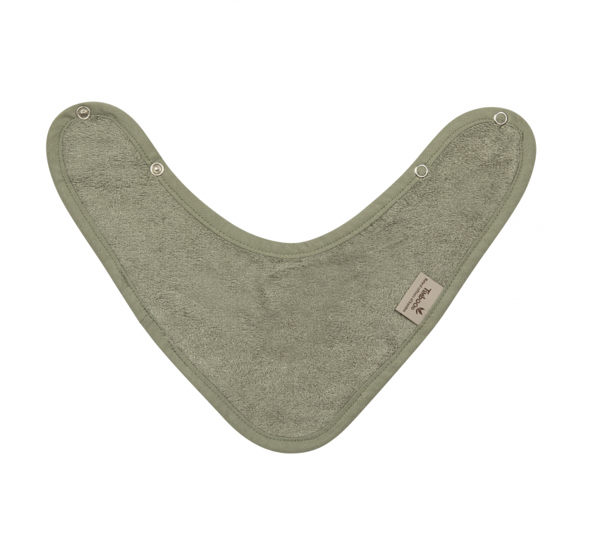Bavetă Bambus Timboo Whisper Green, 2 Straturi