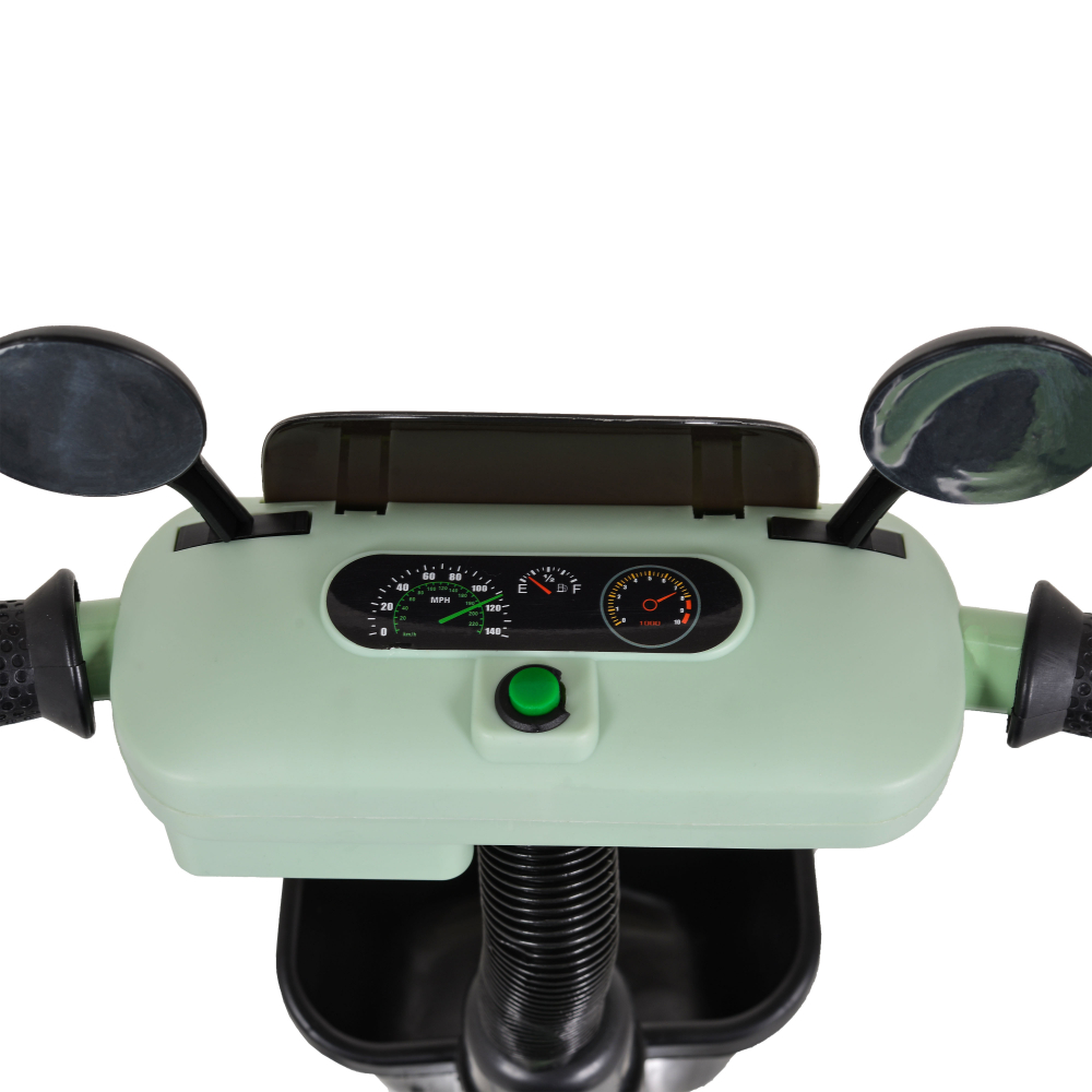 Tricicleta Byox Twidle Green cu lumini și muzică - imagine 2