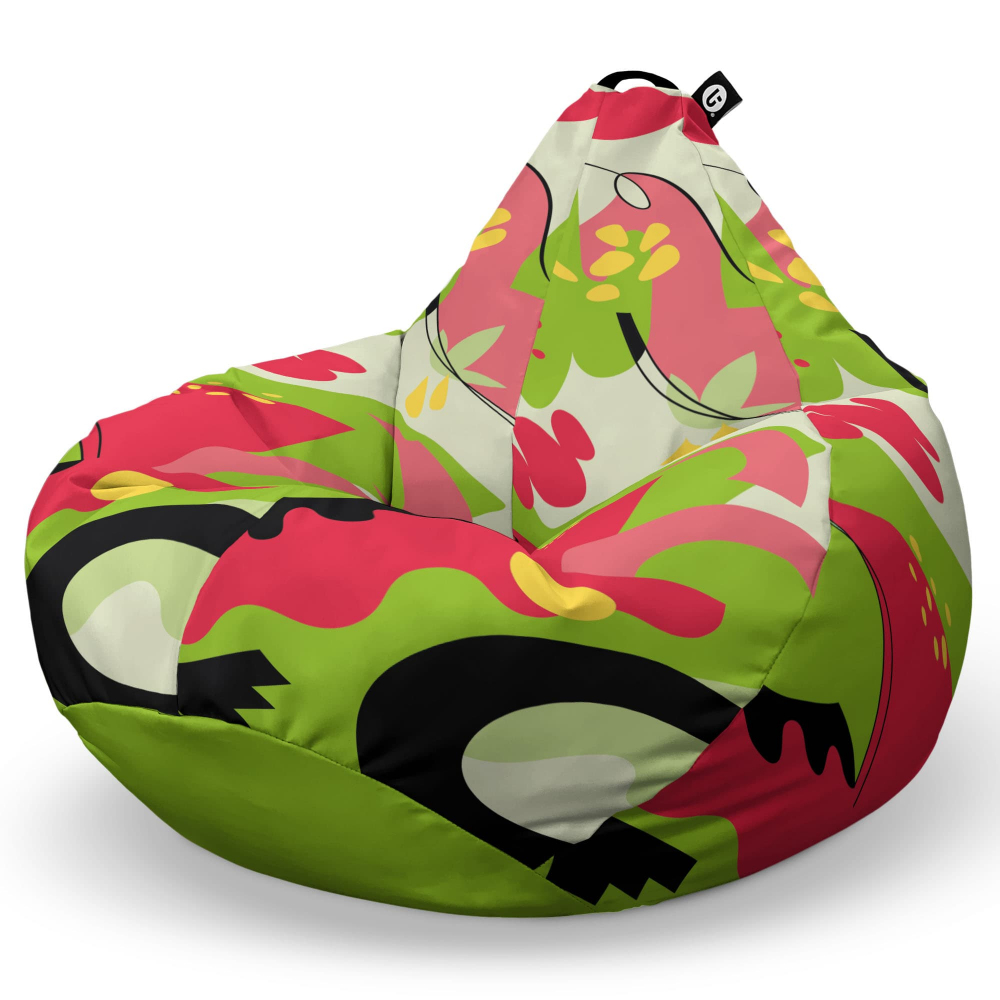 Fotoliu Puf Bean Bag Abstract Jungle Updeco - imagine 6