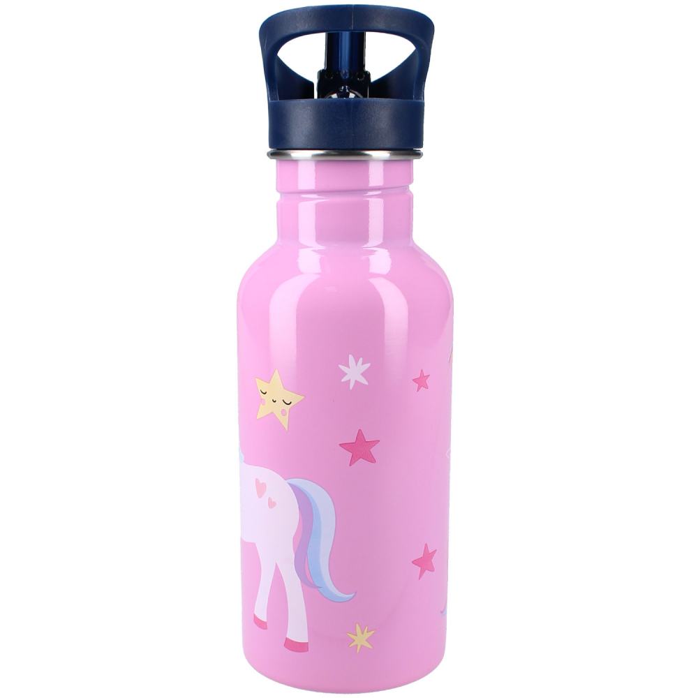 Bidon Vadobag Drink up Pink, 500 ml Inox