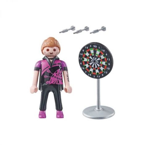 Playmobil Figurină Jucător Darts - Joc Creativ - imagine 3