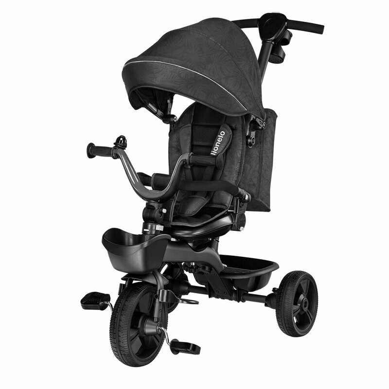 Tricicleta Lionelo Kori Grey Stone | Reversibilă și Ultrapliabilă - imagine 3
