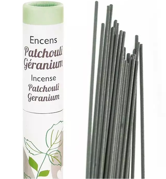 Betisoare Parfumate Patchouli si Geraniu Aromandise 30buc - imagine 3