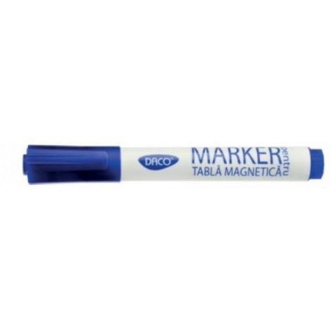 Marker Tablă Magnetic Daco, Albastru