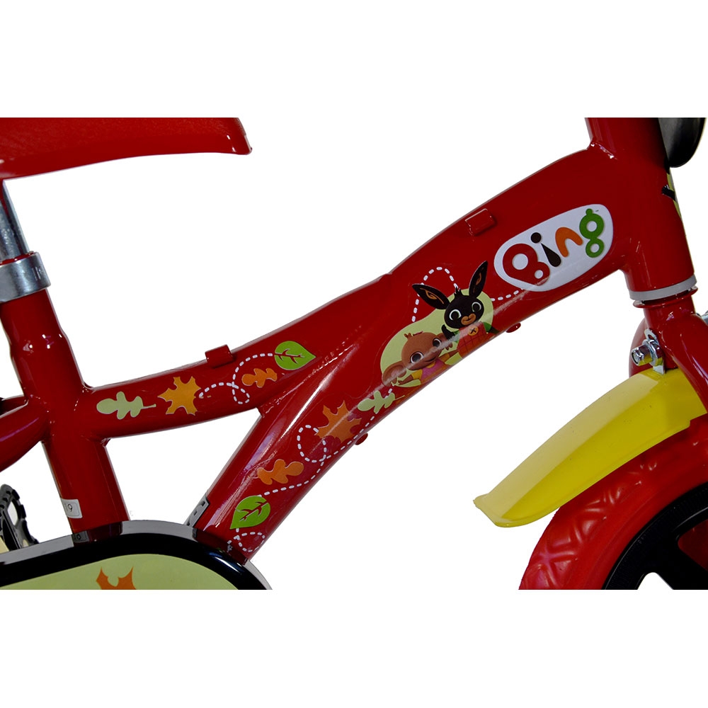 Bicicleta Dino Bikes Bing 12 inch cu Roti Ajutatoare - imagine 5