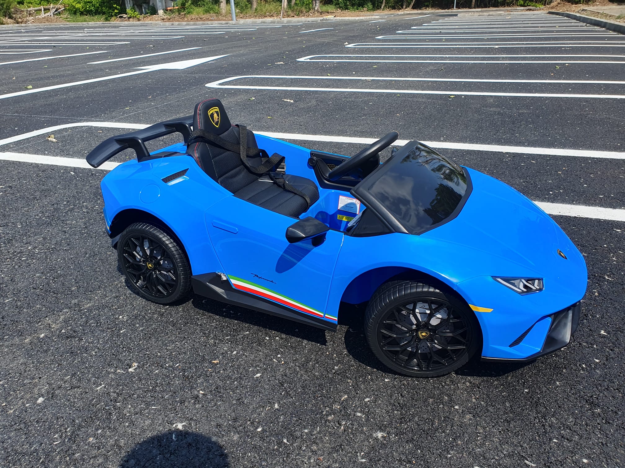 Masinita Electrica Lamborghini Huracan 4x4, 12V - imagine 2