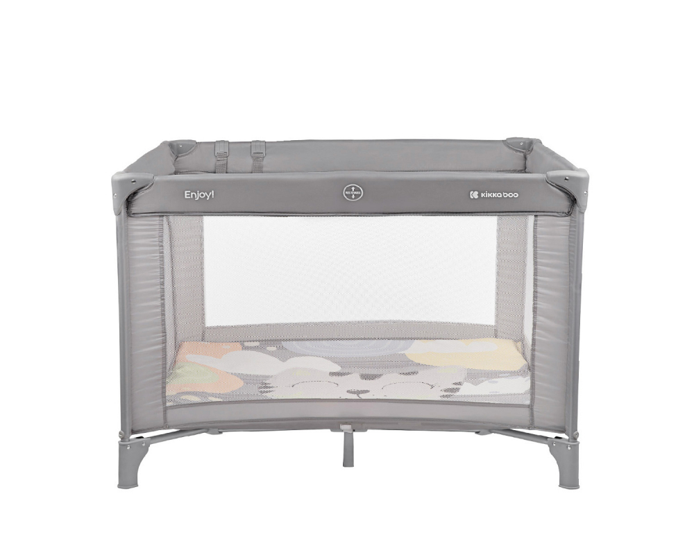 Tarc KikkaBoo Enjoy Grey Cat, pliere compactă - imagine 5