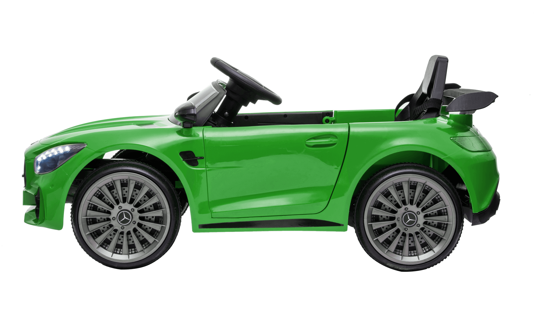 Masinuta Electrica Mercedes GTR-s 12V Verde - imagine 8