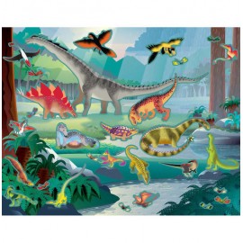 Set Abtibilduri Reutilizabile Lumea Preistorica Melissa & Doug - imagine 2