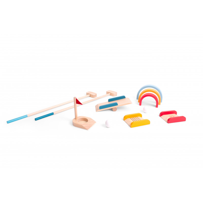 Set Golf Lemn Bs Toys - Distracție în Aer Liber - imagine 6