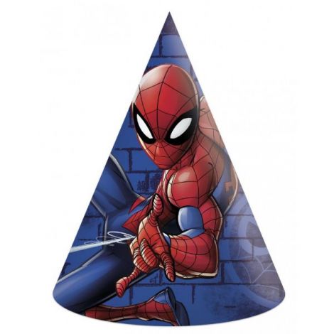 Coifuri Spiderman Procos 6buc - Petreceri Supereroi
