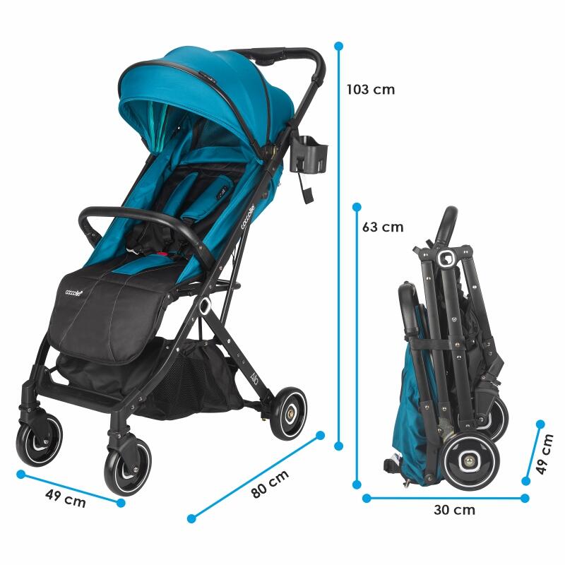 Carucior Sport Coccolle Alla 5.6kg, Aluminiu - imagine 7