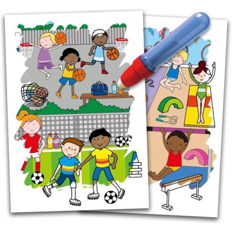 Galt Water Magic - Carte Colorat Sport - imagine 2