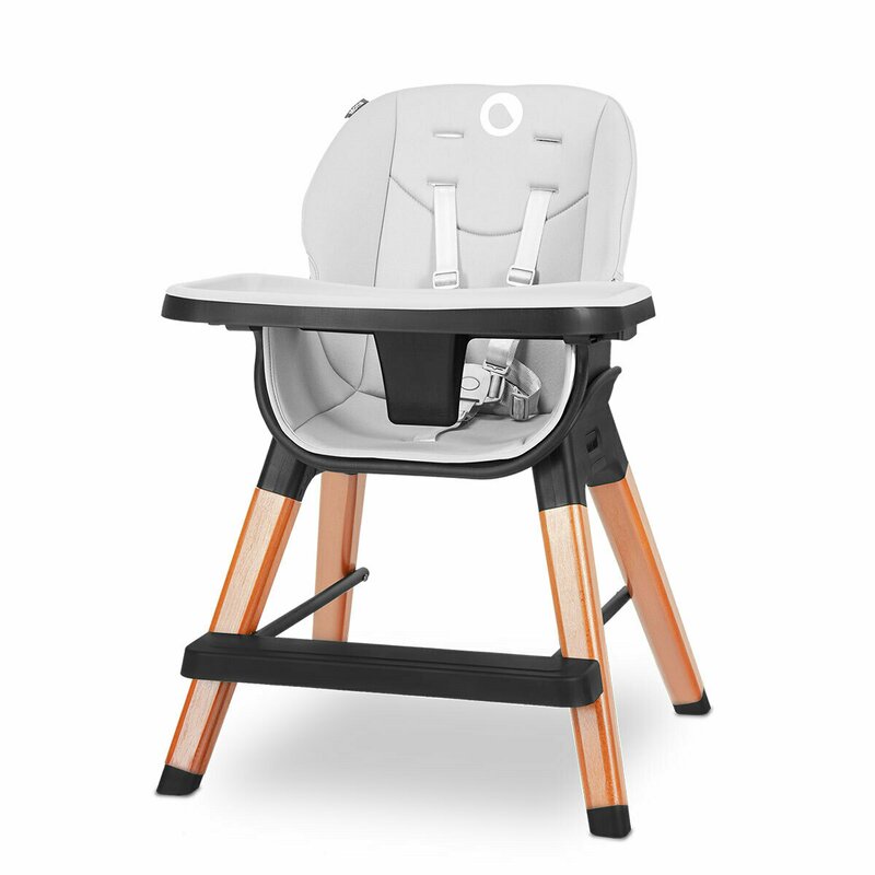 Scaun de Masa Evolutiv Mona Black Onyx Lionelo - imagine 5