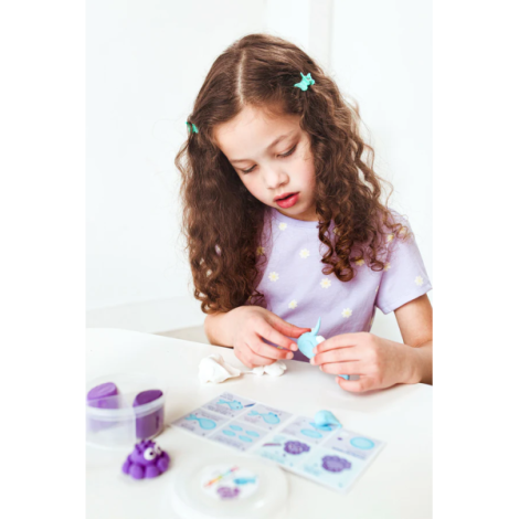 Plastilina Ooly Ocean DIY 4 culori cu uscare la aer - imagine 8