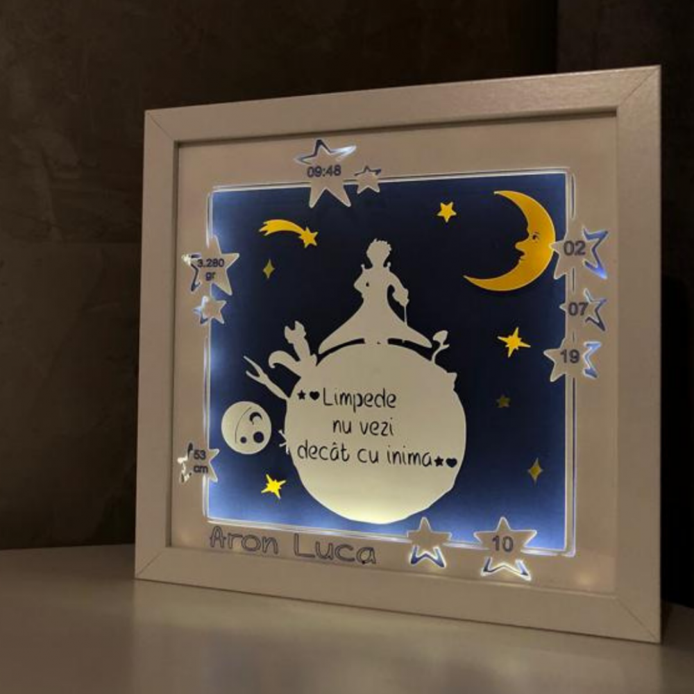Tablou Luminos Baietel 028 Noorhandmadeatelier