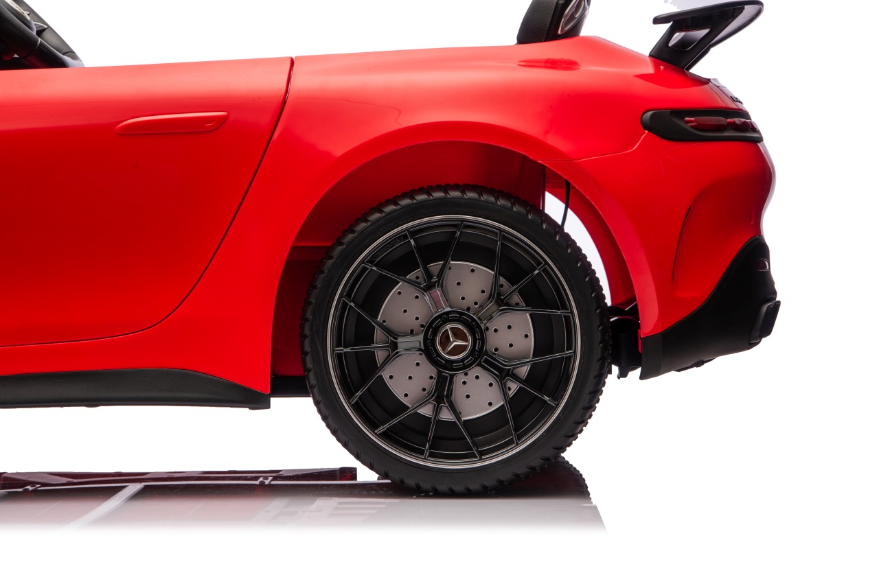 Masinuta electrica pentru copii 3-10 ani cu 2 locuri, Mercedes AMG GT63 NOU XXL 24V 800W 4x4 Rosu - Autokids.ro - imagine 3