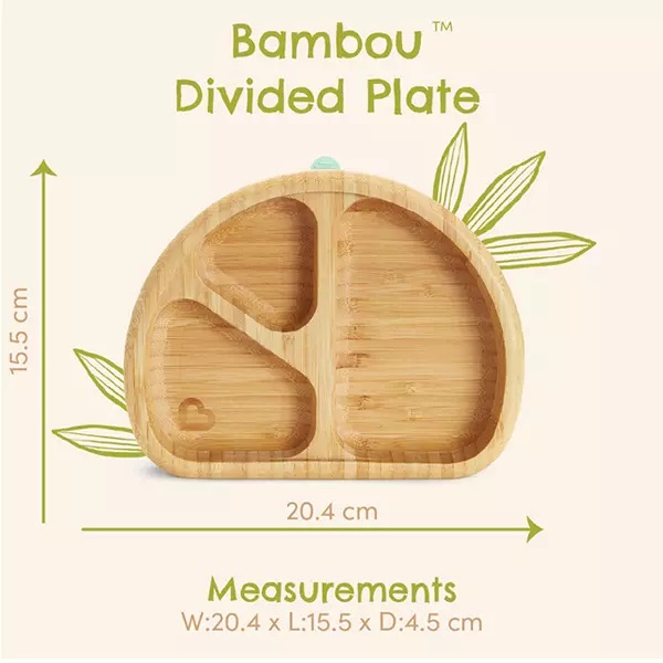 Farfurie Munchkin Bambus Compartimentata 6L+ - imagine 8