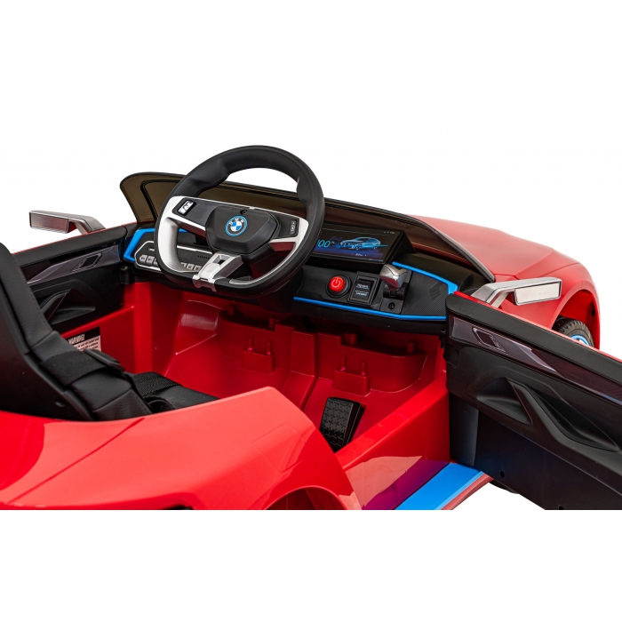 Masinuta Electrica BMW i4 Rosu 50W cu Telecomanda - imagine 4