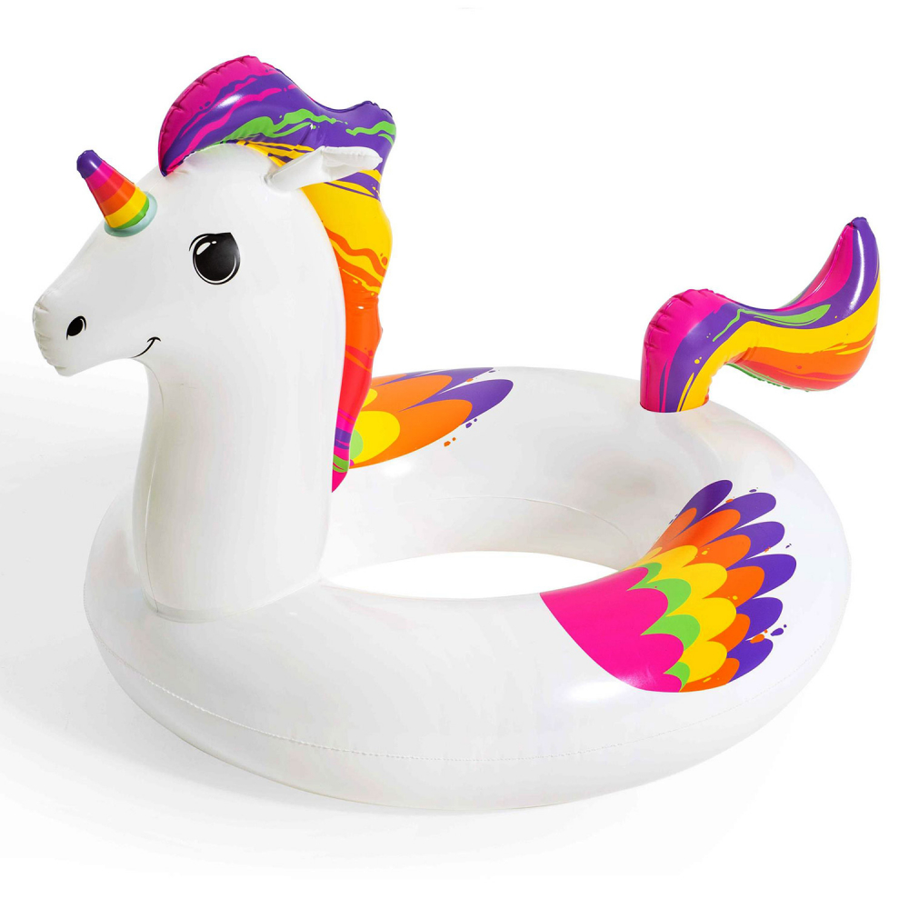 Colac Gonflabil Bestway Unicorn pentru Copii și Adulți - imagine 7