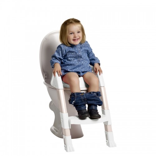 Reductor WC cu scarita Kiddyloo White Thermobaby - imagine 2