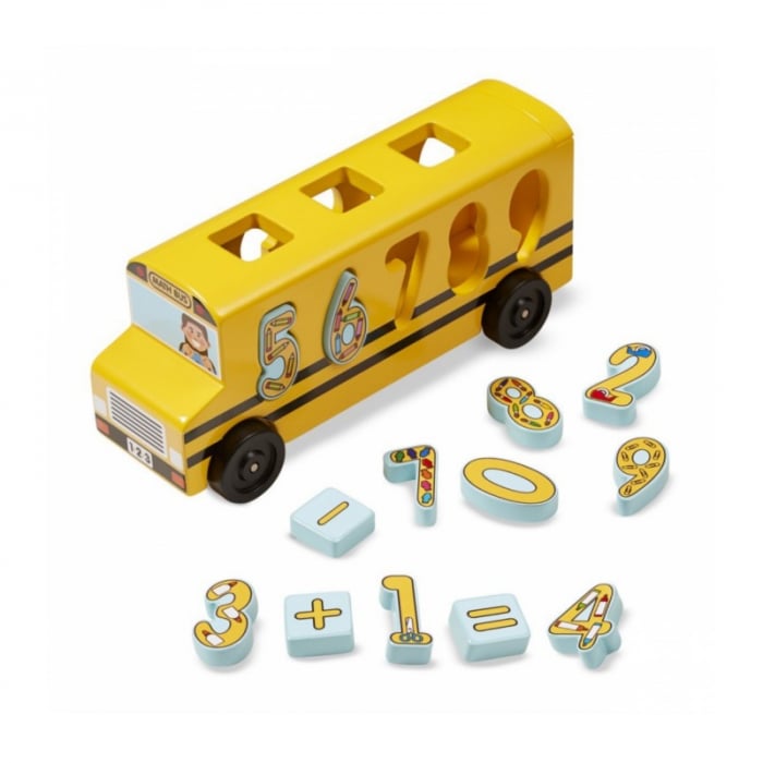 Autobuzul cu numere Melissa & Doug