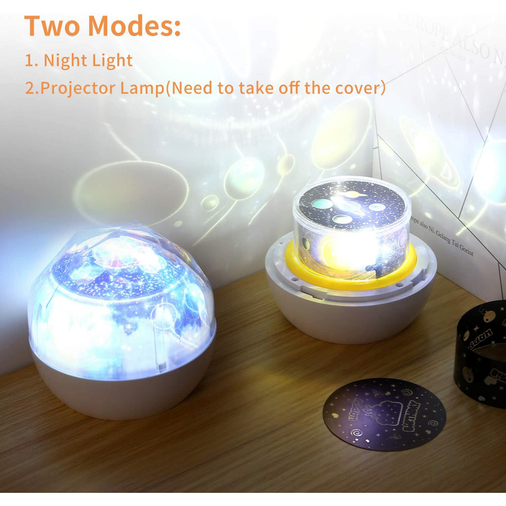Lampa de veghe și proiector Diamond Bambinice - imagine 3