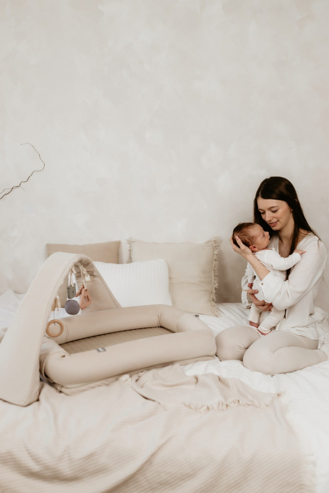 Baby nest 4in1 Sand Sleepee Nor Pufos - imagine 7