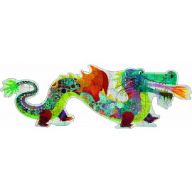 Puzzle Djeco Dragon Gigant 58 piese - imagine 2