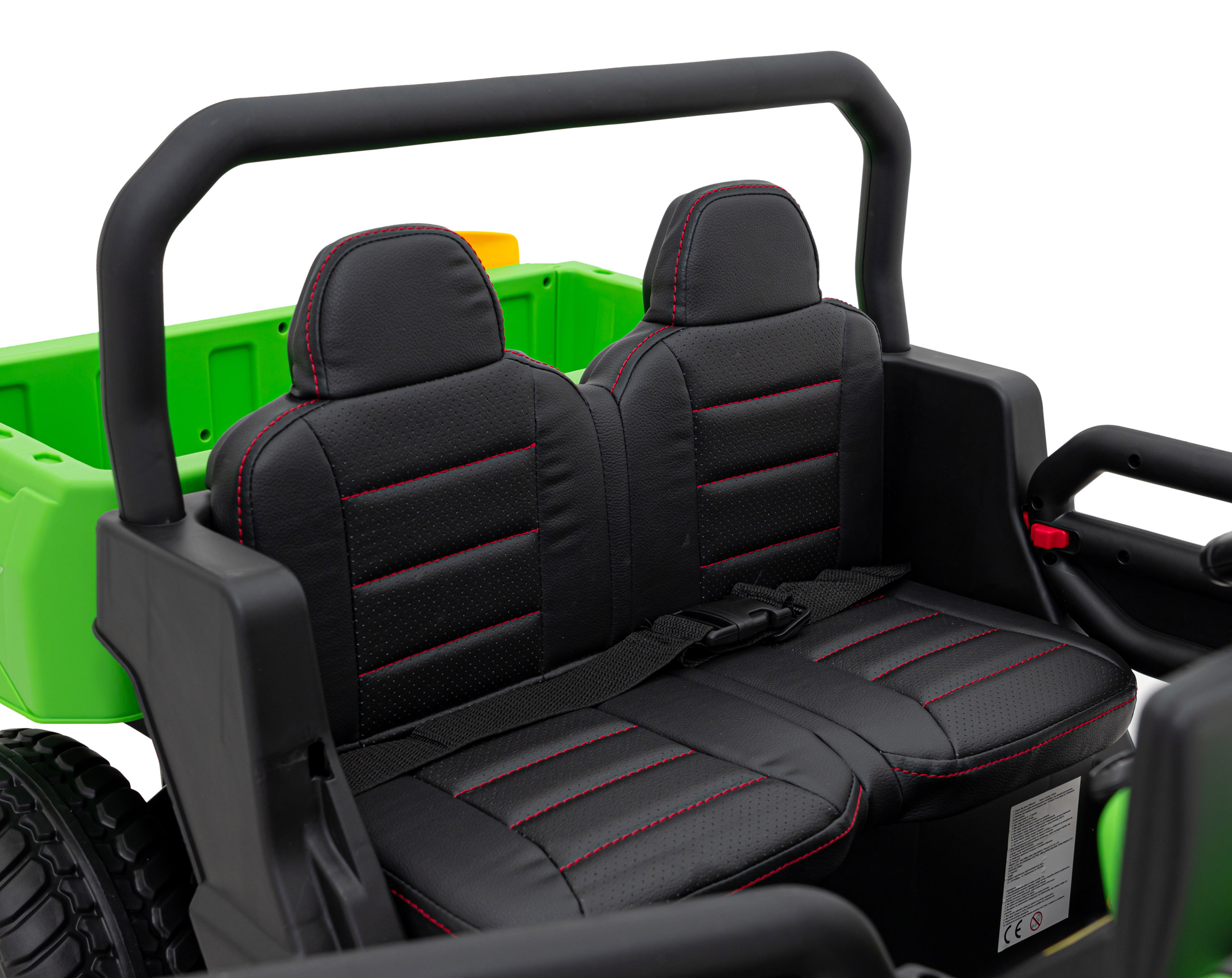 Masinuta Electrica Pick Up 4x4 Verde Autokids - imagine 4