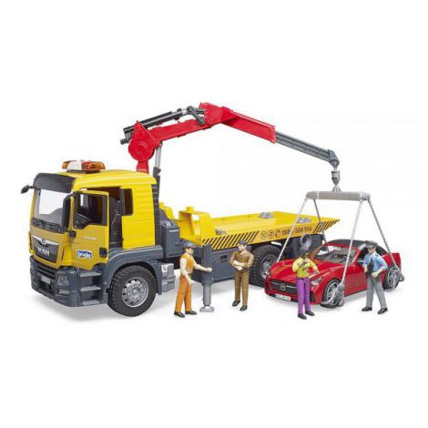 Bruder MAN TGS Tractor cu Lumini și Sunete