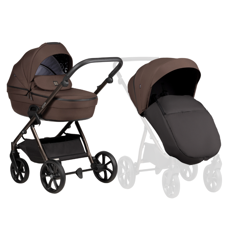 Tutis Uno 6+ Tiramissu - Carucior 2in1 Reversibil - imagine 6
