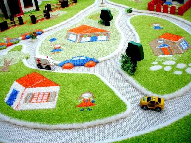 Covor 3D Ferma Ivi Carpets - Joacă Educativă - imagine 4