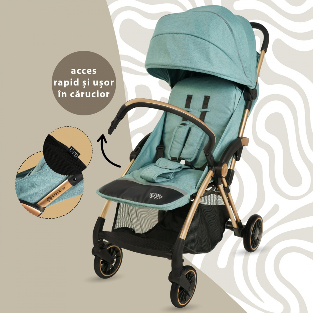 Carucior Sport AppeKids Upp Pliere Automata - imagine 4