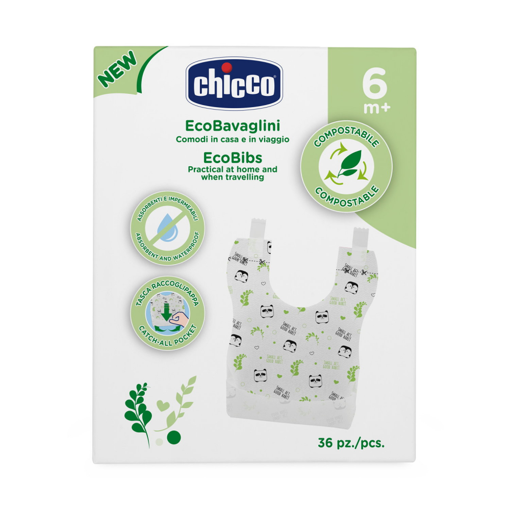 Bavete Eco Chicco Impermeabile 36buc